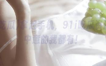 拿起手机，91i吃瓜资源，你中意的我都有！